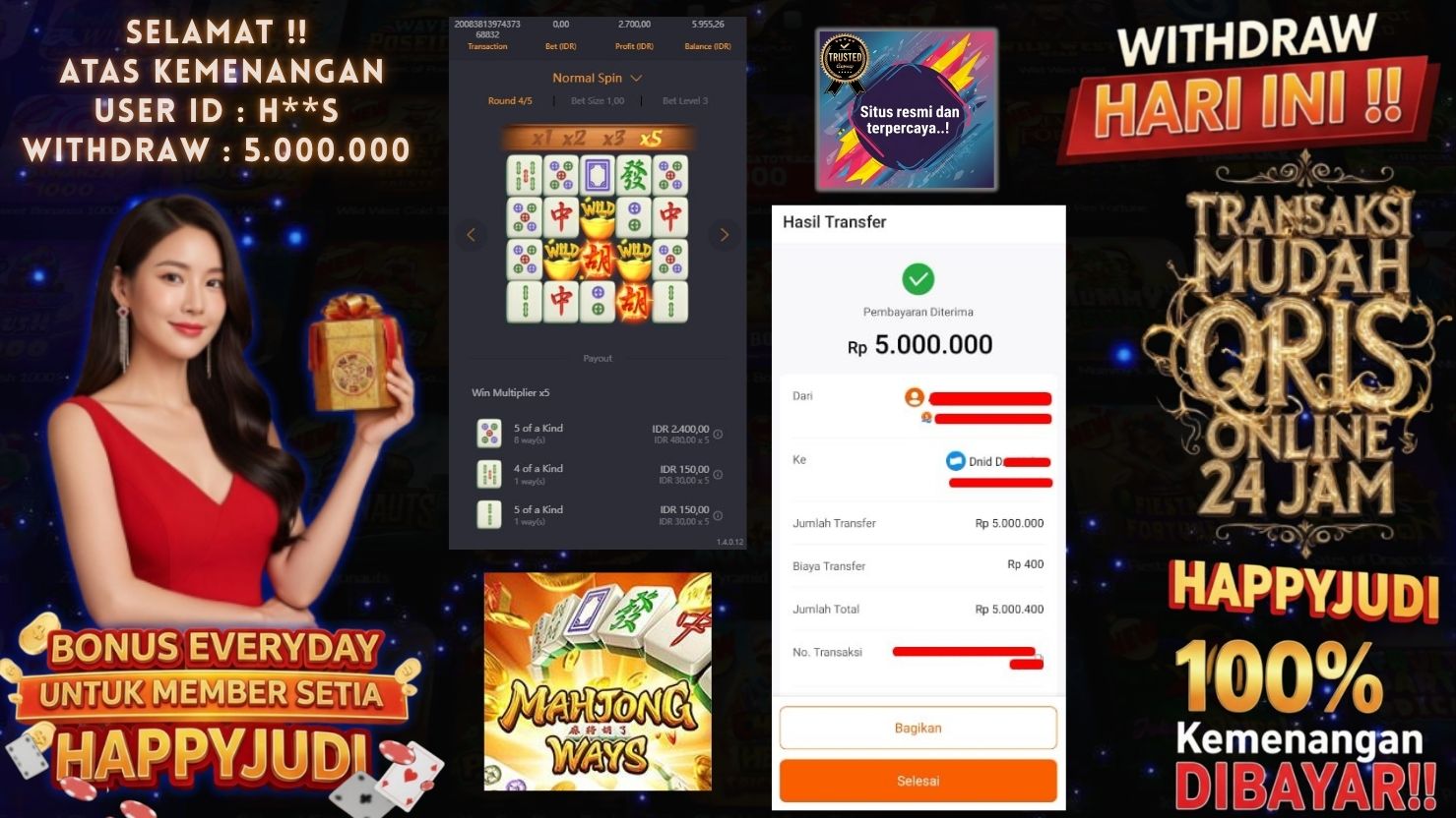 HAPPYJUDI JACKPOT SLOT MAHJONG WAYS